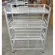 Upside down, plate rack, 4 layers of aluminum on the top, smooth sheet The ground floor 41x81x115 cm.