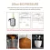 Coffee machine Espresso coffee machine Small coffee machine Automatic coffee maker Coffee Maker Donlim / KCB DL-KF6001