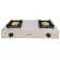 Rinnai เตาแก๊สตั้งโต๊ะ 2 หัวเตา Mega Burner RT-902MM หัวทองเหลือง 4.5นิ้ว หน้าเตาสแตนเลส