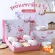 4 ceramic cup sets with chopsticks, ceramic bowls, ceramic cups, heat resistant, souvenirs, souvenirs