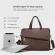 Jeep Buluo 14 -inch laptop bag, magazine storage, man's pocket file Office Tok business bag -1288