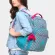 กระเป๋าเป้ KIPLING แท้ ผ้า Nylon สีสวย ใบใหญ่ เบา ช่องเยอะ มีช่องใส่ Laptop ปรับความยาวสายได้ KIPLING BACK TO SCHOOL CLAS SEOUL LARGE BACKPACK Mermaid