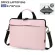 The iPad notebook bag inside is thick, soft, with 3 colors, waterproof, dustproof, 41 x 30 x 3 cm (blue, black, pink)