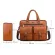 JEEP BULUO Men's Business Bag 13'3 inch Computer Luggage Bags 2 in 1 Handbag, Leather Leather, Office Bags, Siri Male Bag-8001-A210