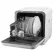 TOSHIBA 22-piece DWS-2ATHK desk dishwashing machine, convenient, no need to install small compact, can be used in all areas, using only 5 liters+LEDTOSHIBA screen, 22 pieces of dishwashing machine DWS-