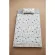 Aribebe Portable Mattress Picnic mattress, baby sleeping bag, star pattern, consisting of beds, pillows and blankets