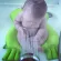 Minene Bath Buddha, Baby Baby Bath - Green Frog