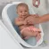 Clean Rinse Baby Bather Gray