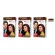 CRUSET Hi-Speed Hair Colour Natural Black S4 110mlx 3 กล่อง ครีมย้อมผม ครูเซ็ท สีน้ำตาลช็อคโกแลต เอส4 ครีมปิดผมขาวใน 3 นาที
