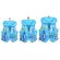 Ready to deliver life jackets, cartoon pattern, air pump, thick size PVC material (S M L)