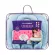 Clevamama multi -purpose pillow 10 in 1 pink, blue, gray