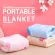 Miniso blanket, oven blanket, shawl, pillow, blanket, duvet, Japanese style, Lost in Tokyo Series