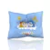 The Doraemon's soft baby mattress comes with a pillow and bolster.