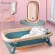เด็กอาบน้ำระงับเสื่ออาบน้ำเด็กลื่นอาบน้ำถุงตาข่ายอาบน้ำอ่างเสื่อทารกแรกเกิดเสื่ออาบน้ำ