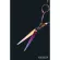 Set of scissors, gradient color, cut 6 inch, fish teeth 5.5 inches, product code, C-5