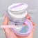 2 สีโปร่งใสใบหน้าธรรมชาติเสร็จสิ้นการควบคุมน้ำมันแบบมืออาชีพการ แต่งหน้าแป้งหลวม