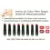 The only Innovia Lip Color of Giffarine and satin lipstick Lasting color, light texture, clear color, moist, comfortable
