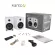 Kanto Yu4, Powered Bookhelf Speakers with Bluetooth and Phono Preamp