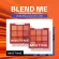 Miss Tin Blend has 0.8*9 k. Mistine Blend Me Eyeshadow Palette 0.8*9g.