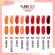 HAAR ฮาร์ ยาทาเล็บเจล สีเจล Gel Lacque Nail Polish โทนแดง 001-009 FLAME RED เม็ดสีแน่น ชัด เข้ม ติดทนนาน 10 ml ใช้เครื่องอบ UV/LED เท่านั้น