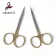 9.5cm Gold Handle Stainless Steel Scissors Strait PNED CUTED CURVED RGIC TURE SCISSSSERS DOUBLE EYELID Scissors
