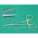 12.5cm Golden Cr Handle Needle C Medic PLISS DOUBLE EYELID COSMETIC PLASTIC RGERY NEEDLE HOLDER