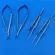 Stainless Steel/Titanium Logy Instruments Set Forcep Needle Holder Scissor Ophthmic Instruments