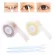 600pcs/box Big Eyes Mae Up Eyelid Sticer Double Fold Self Adhee Eyelid Tape Sticers S/l Maeup Clear Beige Invis Tool