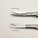 Hi Quity RGIC Stainless Steel Scissors Strait Tip Scissors Curved tip OPHTHMIC TURE SCISSSSSS TISE Scissors