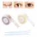 600pcs S/l Maeup Clear Beige Eyelid Stripe Big Eyes Decoration Eyelid Sticer Double Fold Self Adhee Eyelid Tape Sticers