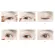 200 PCS Invis Double Eyelid Fiber Magic Beautiful Eyes Sticeelid Past Eyes Beauty Cosmetic Maeup Tools