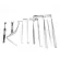 Double Eyelid Tools Spade-Type Round Handle Nas Bone Nose Bone Chisel F Plastic Rgery