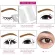 Etereauty600pcs S/l Invis E Fiber Adhee Eyelid Sticers Double Eyelid Tapes Eyelid Lift Tool 3 Styles