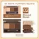 1 piece MC3109 Meilinda 3D Brow Powder Palette Brow Powder 3.6 grams