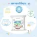 Wel -B Cotton Pads 130g Welb, 3x4 inches, 90 sheets, 2 packs - cotton balls for babies, large sheets, 100% natural cotton, not flaky.