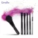 Giffarine Giffarine, 6 pieces of makeup brush set, with a leather bag, make-up brush set 36387