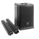 JBL: PRX One by Millionhead (PA Column speaker has 7 digital channels, can be connected via Bluetooth signal).