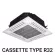 TRANE แอร์สี่ทิศทาง รุ่น CASSETTE TYPE น้ำยา R32 ขนาด 18000-60000 BTU