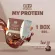 Weight loss protein, muscle building Replacement of my Protein the vital meal, 1 box of chocolate protein, 7 envelopes, proteins from hungry control plants.