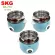 SKG Rice Cooker 1.8 liters + Steamed Stainless Steel SK-718