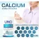 UNC Calcium Bone Calcium Bone supplement Helps to strengthen bone mass, reduce pain, 4 bottles, 1 bottle containing 30 capsules