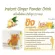 Instant Ginger Powder Drink, a healthy ginger drink for healthy, no sugar, nourishing the body for 10 sachets
