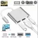 Delivered from Thailand, Type C USB 3.1 to HDMI USB3.0 Adapter Charging Port for Macbook Laptop, silver gray.