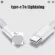 Type C To Lightning charging cable for charging and transfer data Supports fast charging for iPhone8,8+, iPhone XS, XS Max, iPhone XR, supports a maximum of 3A