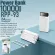 Power bank model RPP-93 backup battery capacity 10000mAh. Powerbank fast charging, 3 in1 charging cable, portable LED
