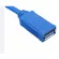 USB 3.0 male, female, increase USB 3.0 Extension Cable Type a Male to Female 5Gbps, 1 meter