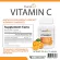 Vitamin C x 3 bottles of Vitamin C Farm to help fight free radicals. Build immunity, important substances, ascorbic, 60 mg, pharmatech