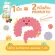 Now Kids โปรไบโอติกเด็ก 60 เม็ดเคี้ยวรสเบอร์รี่ Probiotic Berry Dophilus, Kids, 2 Billion