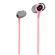 Earphones (headphones) Hyper x Cloud Earbuds Gaming Earphones with Mic (Pink) (1913495147)