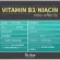 Niasin B3 FLUSH Free Niacin Inositol Nicotinate 1000 mg 60 rapid release Capsules Puritan's Pride®